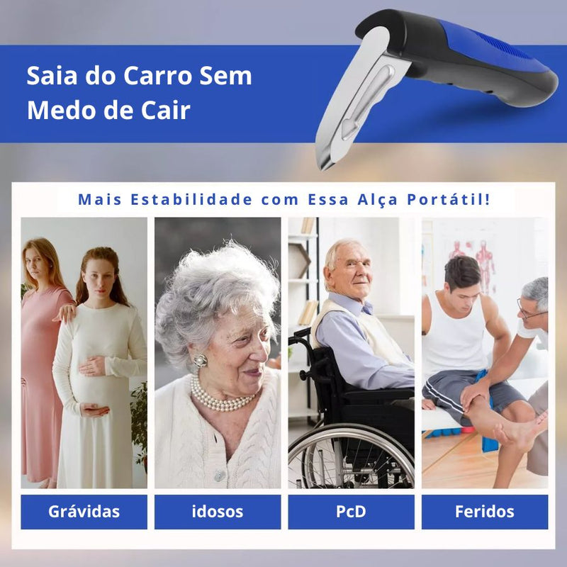 Alça De Apoio Auxiliar Da Porta Do Carro - ApoioFácil